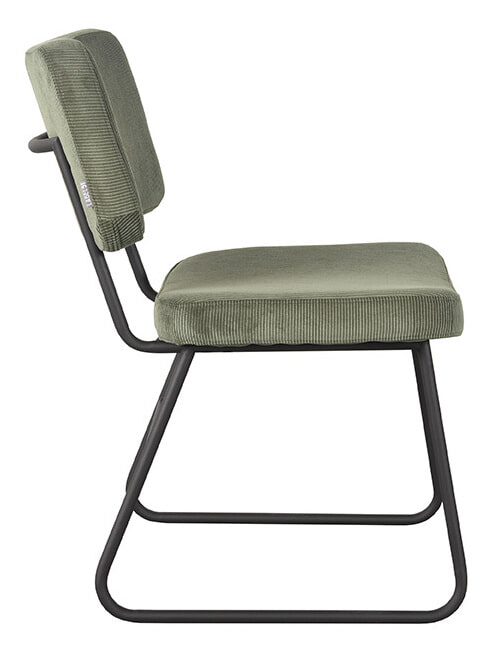 LABEL51 Eetkamerstoel 'Noah' Rib, kleur Forest - Afbeelding 3