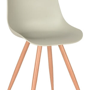 LABEL51 Eetkamerstoel 'Rimini', kleur Crème