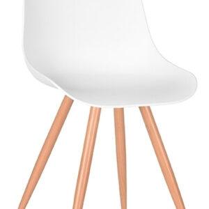 LABEL51 Eetkamerstoel 'Rimini', kleur Wit