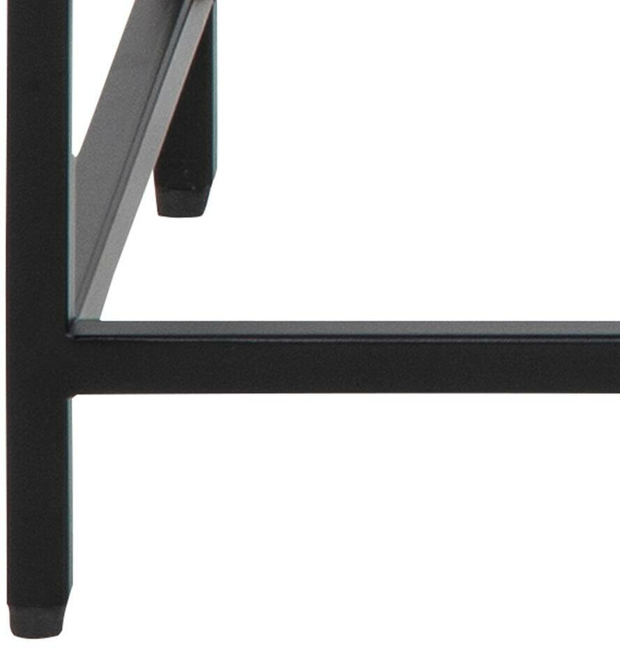 Bendt Sidetable 'Lua' metaal 100cm, kleur Zwart - Afbeelding 3