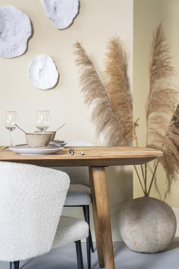 Eleonora Eettafel 'Tabassum' Teakhout, 220 x 100cm - Afbeelding 5