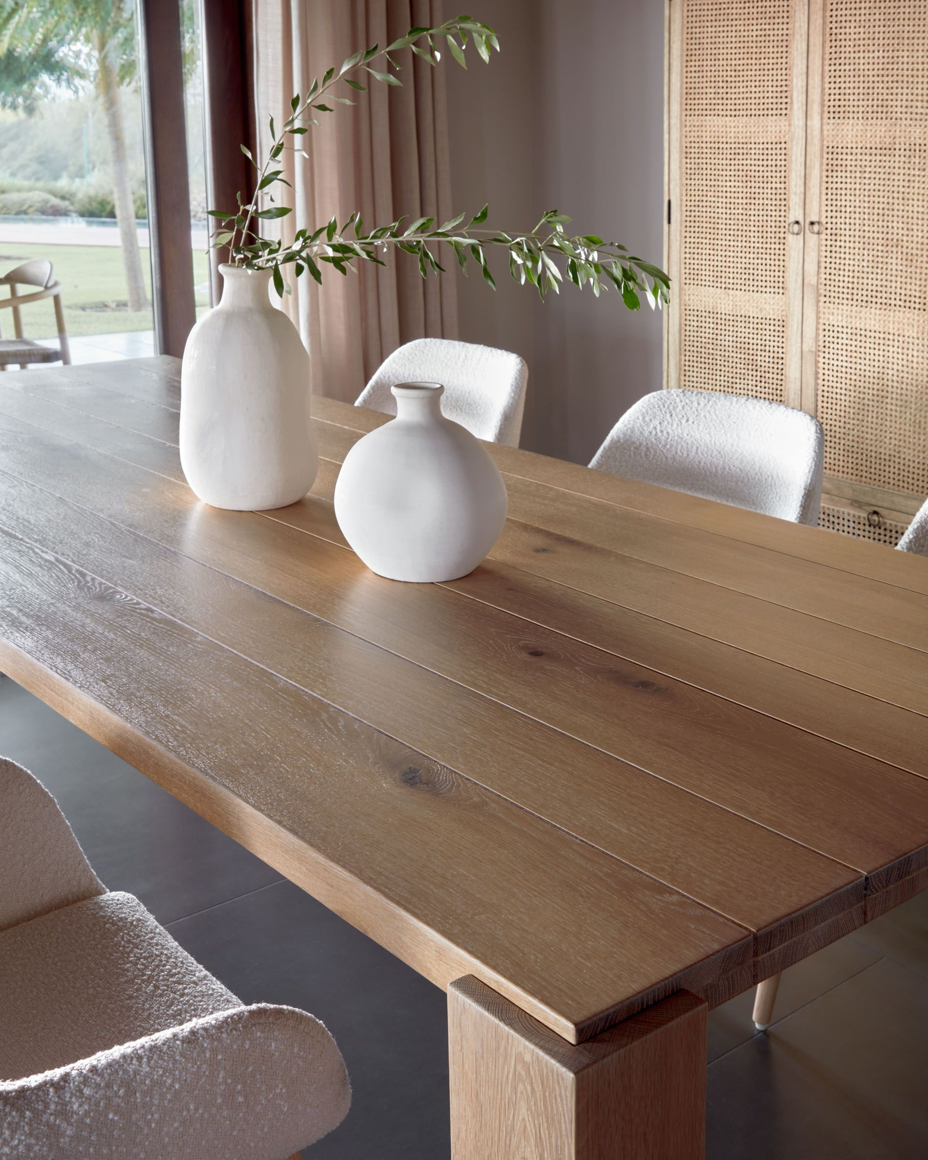 Kave Home Eettafel 'Deyanira' Eiken, 160 x 90cm - Afbeelding 7