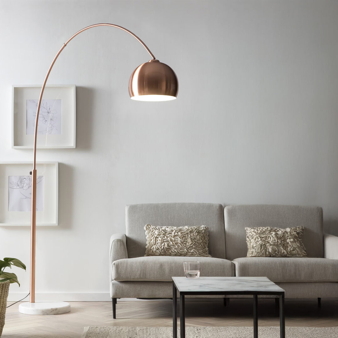 Artistiq Vloerlamp 'Gimmie', kleur Koper