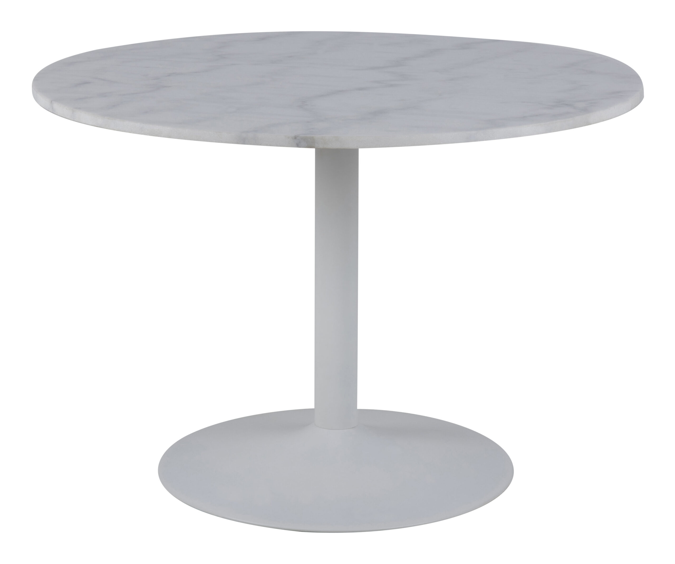 Bendt Ronde Eettafel 'Dara' 110cm, kleur Wit Marmer - Afbeelding 2