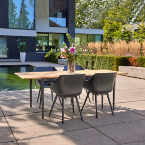 Hartman Uitschuifbare Tuintafel 'Silencio' 160/220 x 90cm