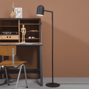 its about RoMi Vloerlamp 'Marseille' 141cm, kleur Zwart