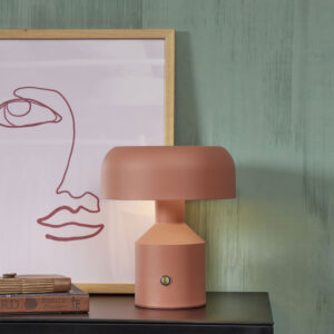 its about RoMi Tafellamp 'Porto' 29cm, kleur Terra