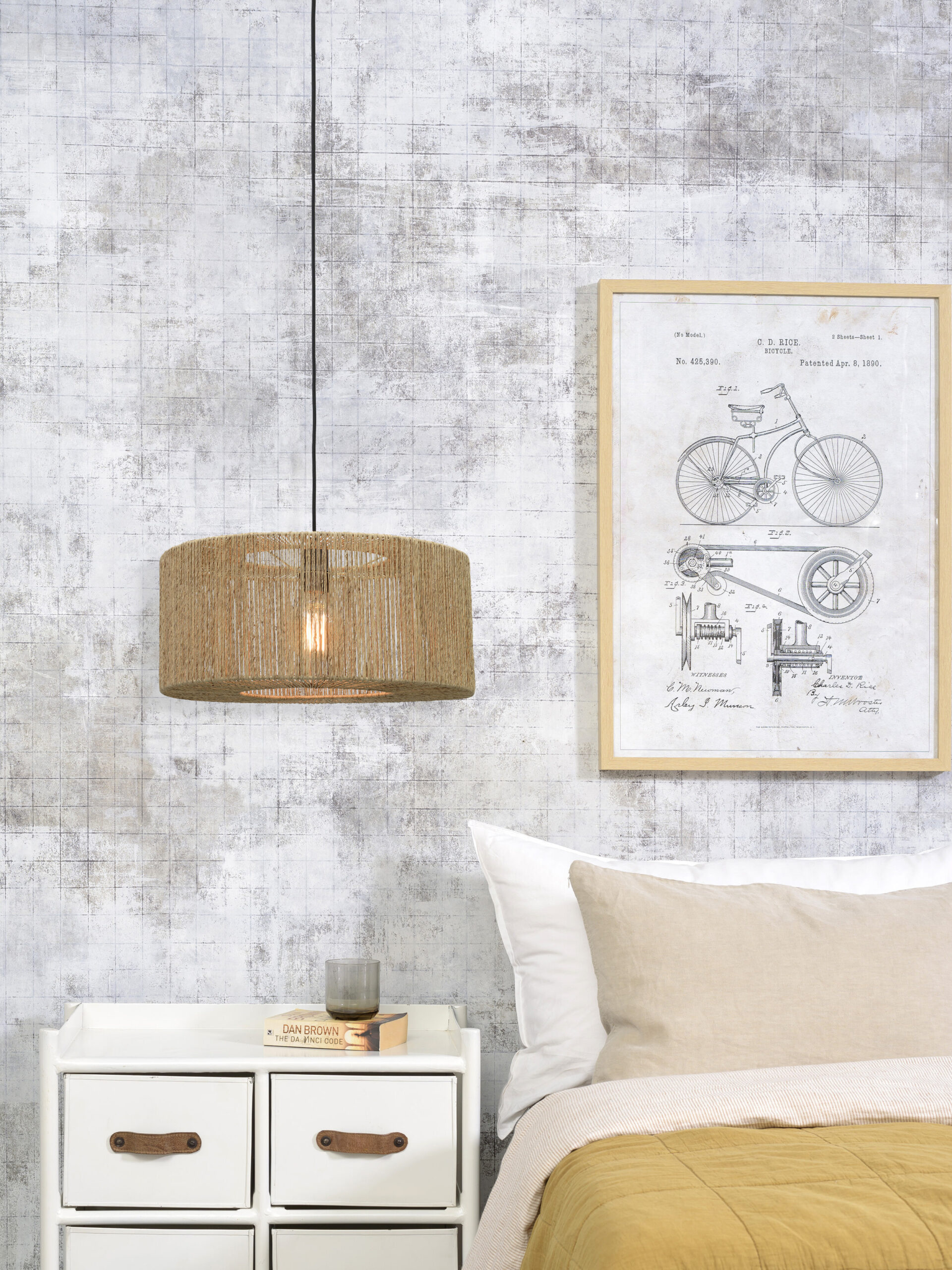 GOOD&MOJO Hanglamp 'Iguazu' Small, Jute, kleur Naturel - Afbeelding 6