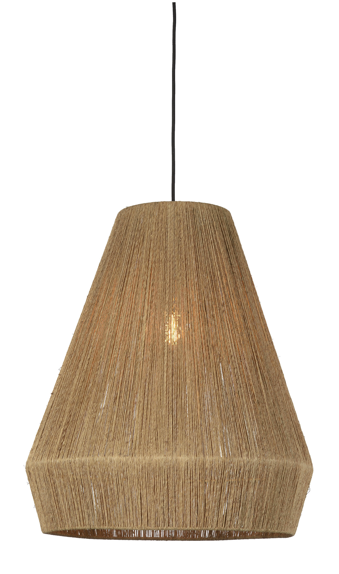 GOOD&MOJO Hanglamp 'Iguazu' Jute, kleur Naturel - Afbeelding 2