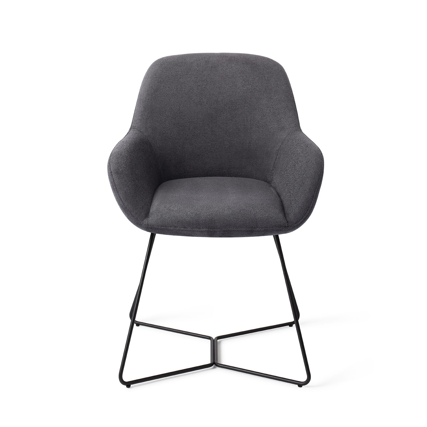 Jesper Home Eetkamerstoel 'Kushi' Beehive Black, kleur Black-Out - Afbeelding 2