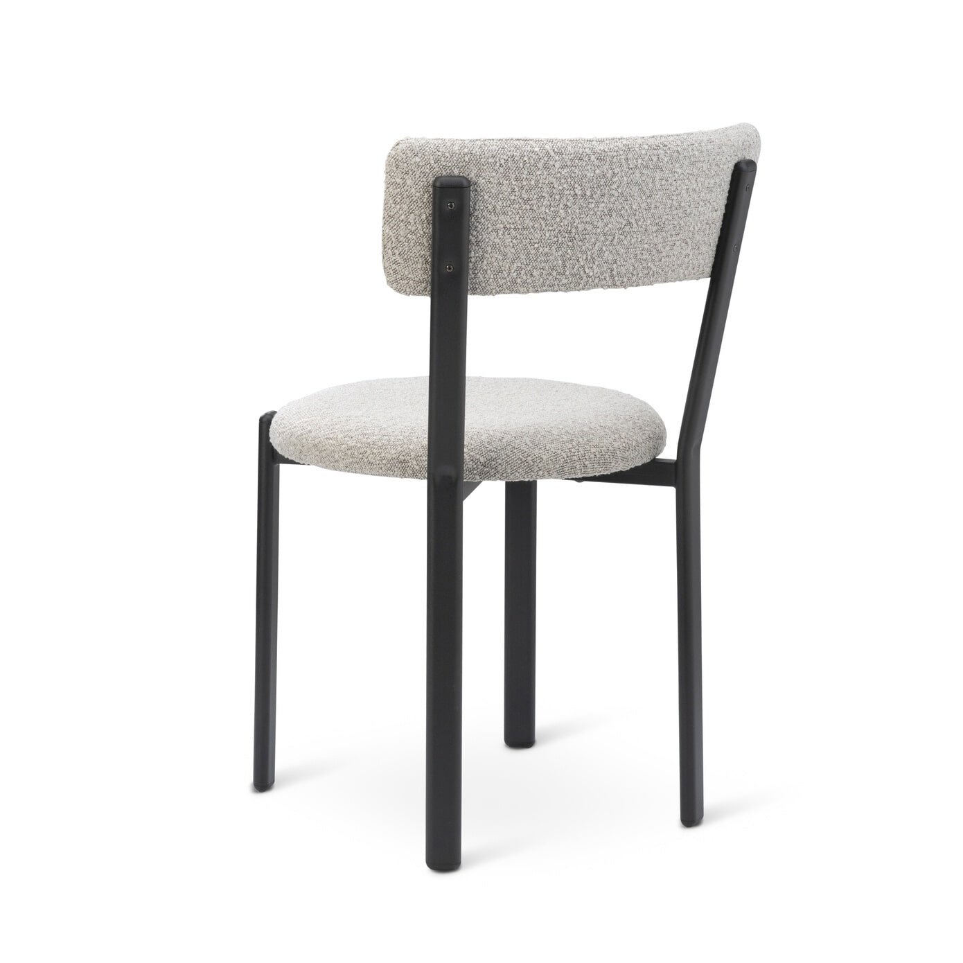 Jesper Home Eetkamerstoel 'Obu' Bouclé, kleur Raccoon - Afbeelding 3