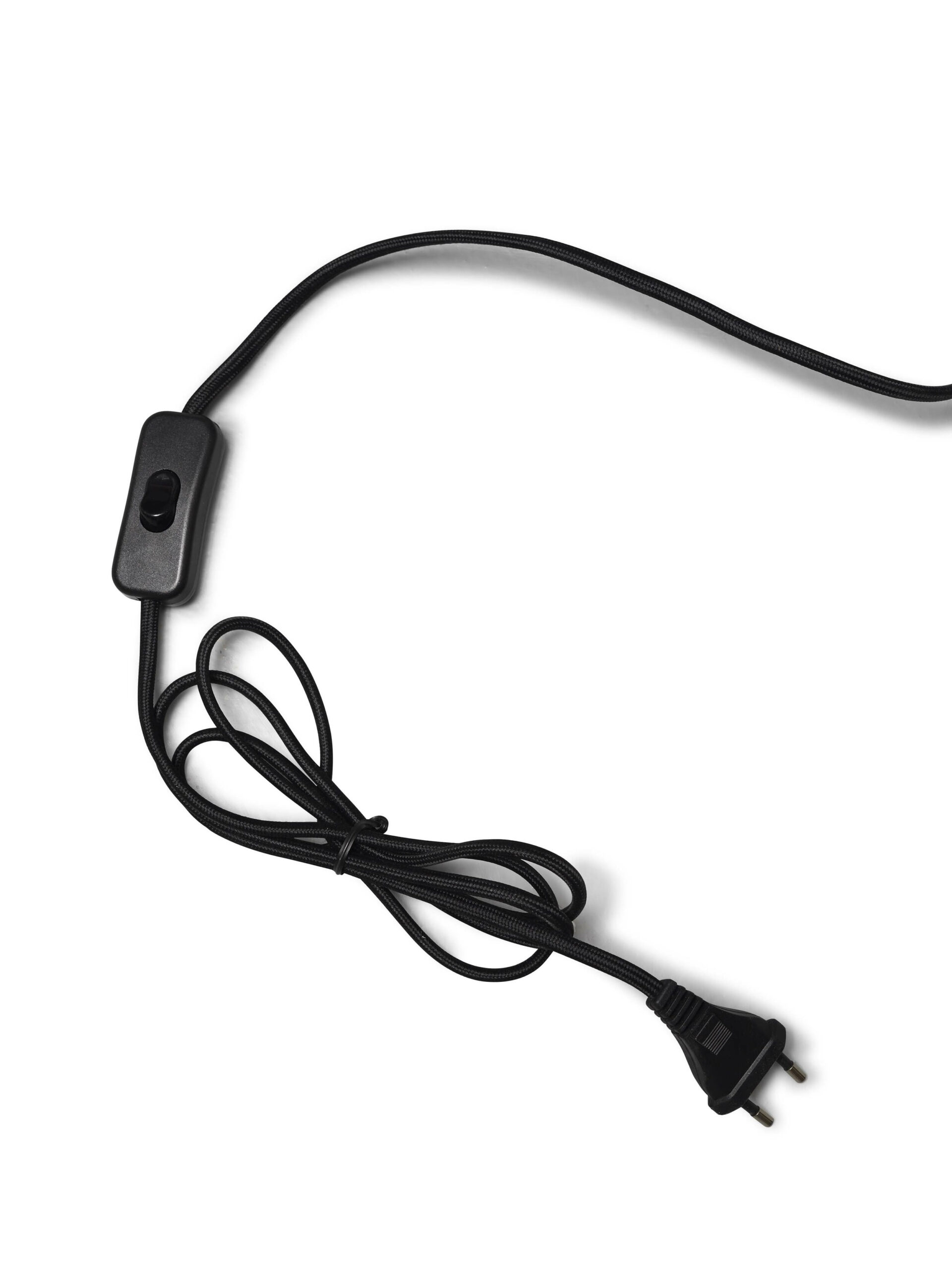 GOOD&MOJO Tafellamp 'Kalahari' Rotan en linnen, 48cm, kleur Naturel/Zwart - Afbeelding 5