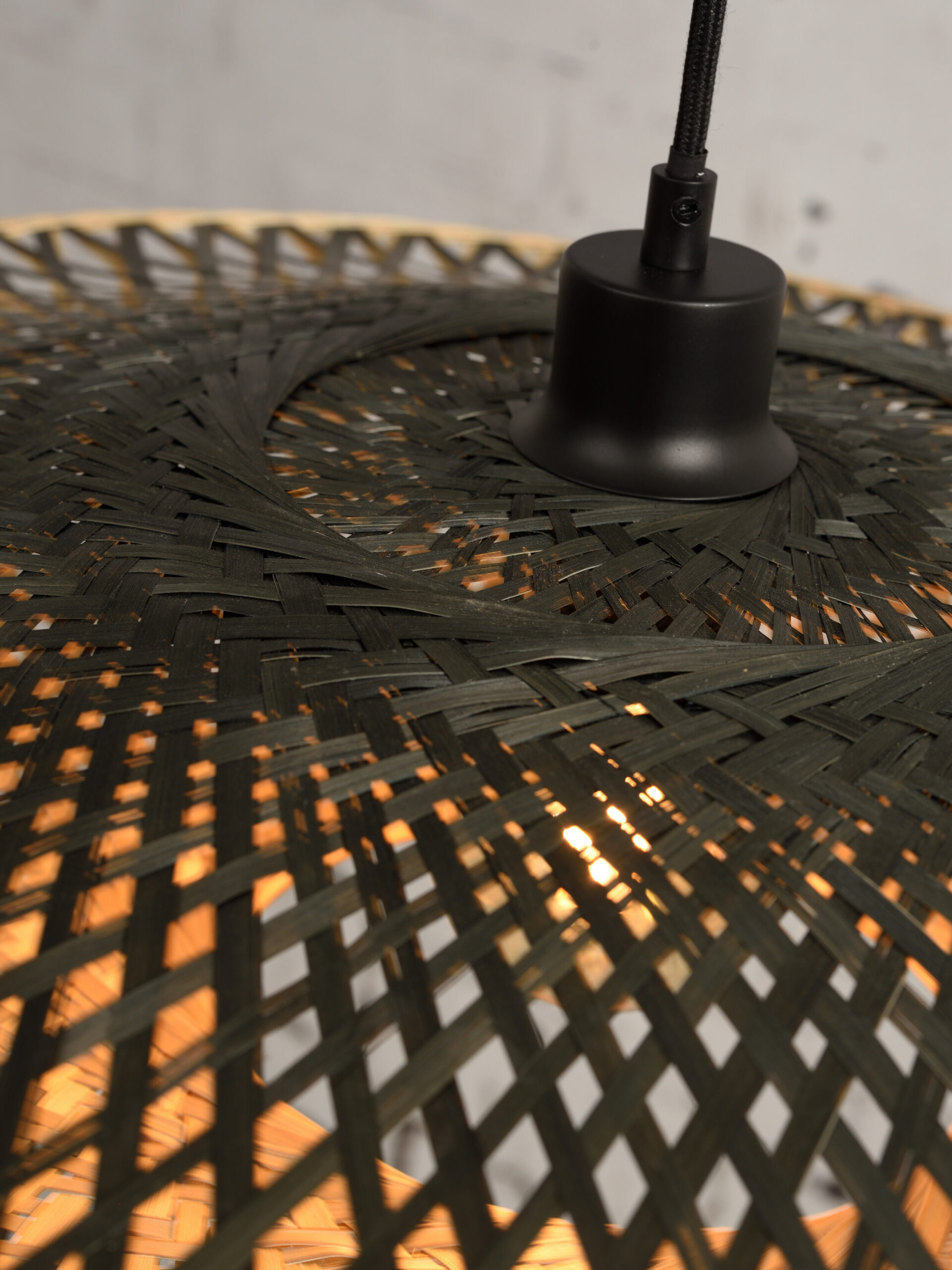 GOOD&MOJO Wandlamp 'Kalimantan' Small, Bamboe, kleur Naturel - Afbeelding 4