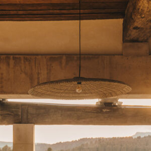 Kave Home Lampenkap 'Cruilles' Zeegras, Ø100cm