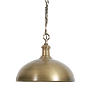 Light & Living Hanglamp 'Demi' 50cm, ruw oud brons
