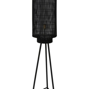 Light & Living Vloerlamp 'Gruaro' 150cm, kleur Mat Zwart