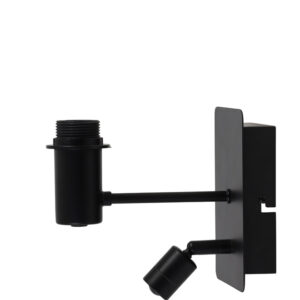 Light & Living Wandlamp 'Montana', mat zwart, kleur