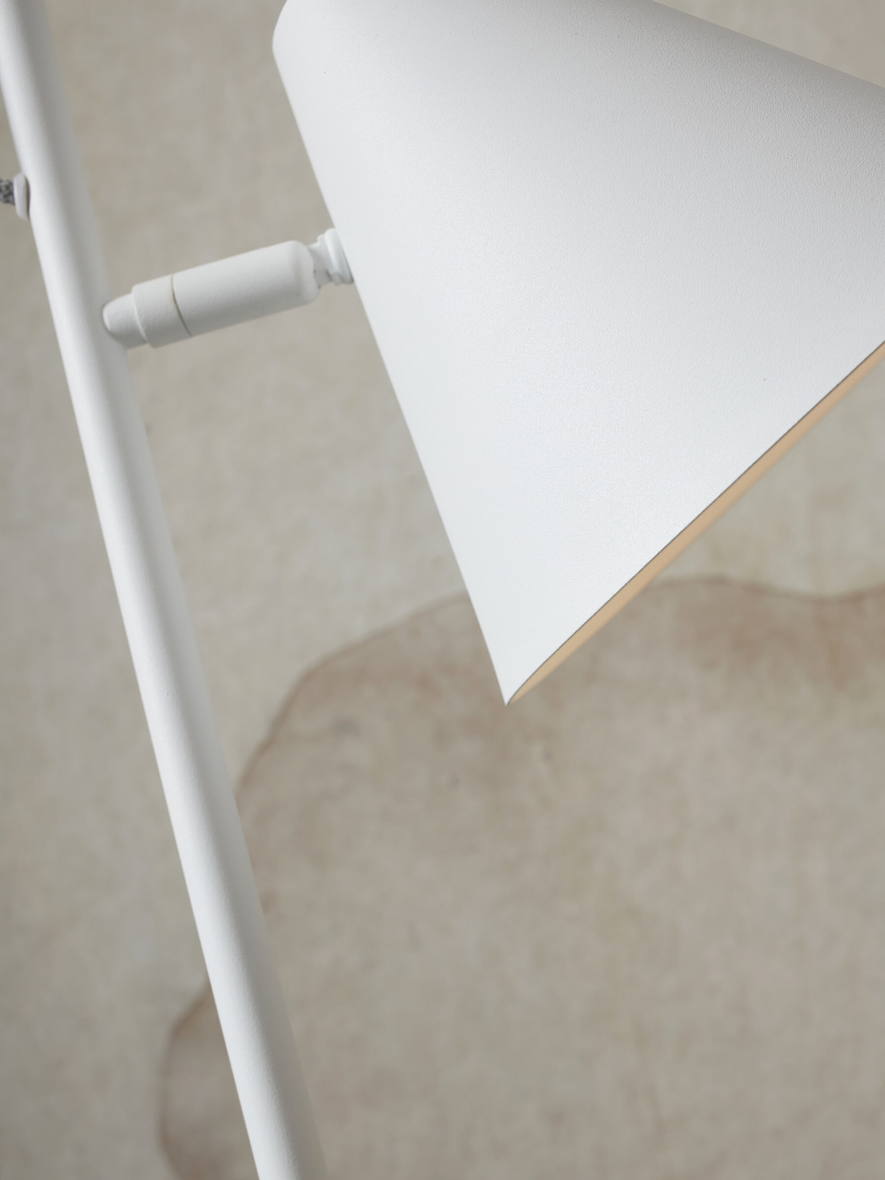 its about RoMi Vloerlamp 'Lisbon' 151cm, kleur Wit - Afbeelding 4