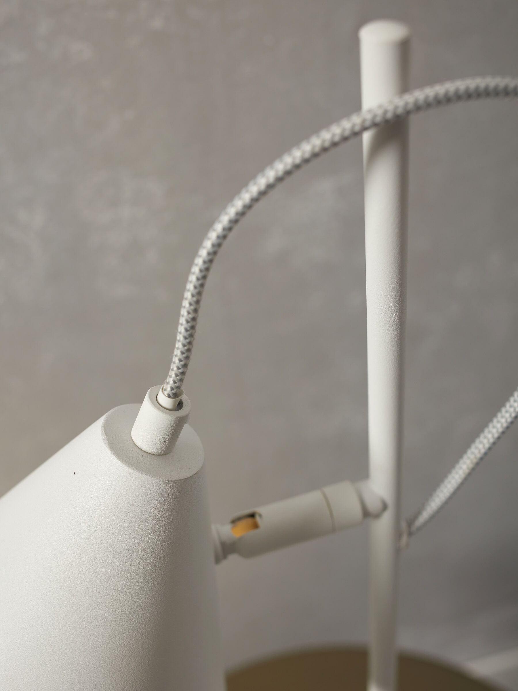 its about RoMi Tafellamp 'Lisbon' 50cm, kleur Wit - Afbeelding 4