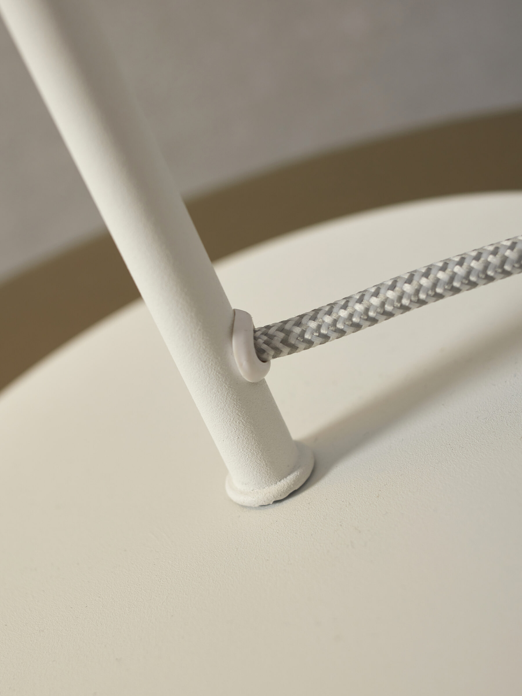 its about RoMi Tafellamp 'Lisbon' 50cm, kleur Wit - Afbeelding 7