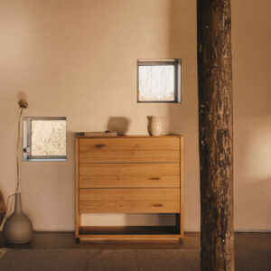 Kave Home Ladekast 'Alguema' Eiken, 97 x 100cm