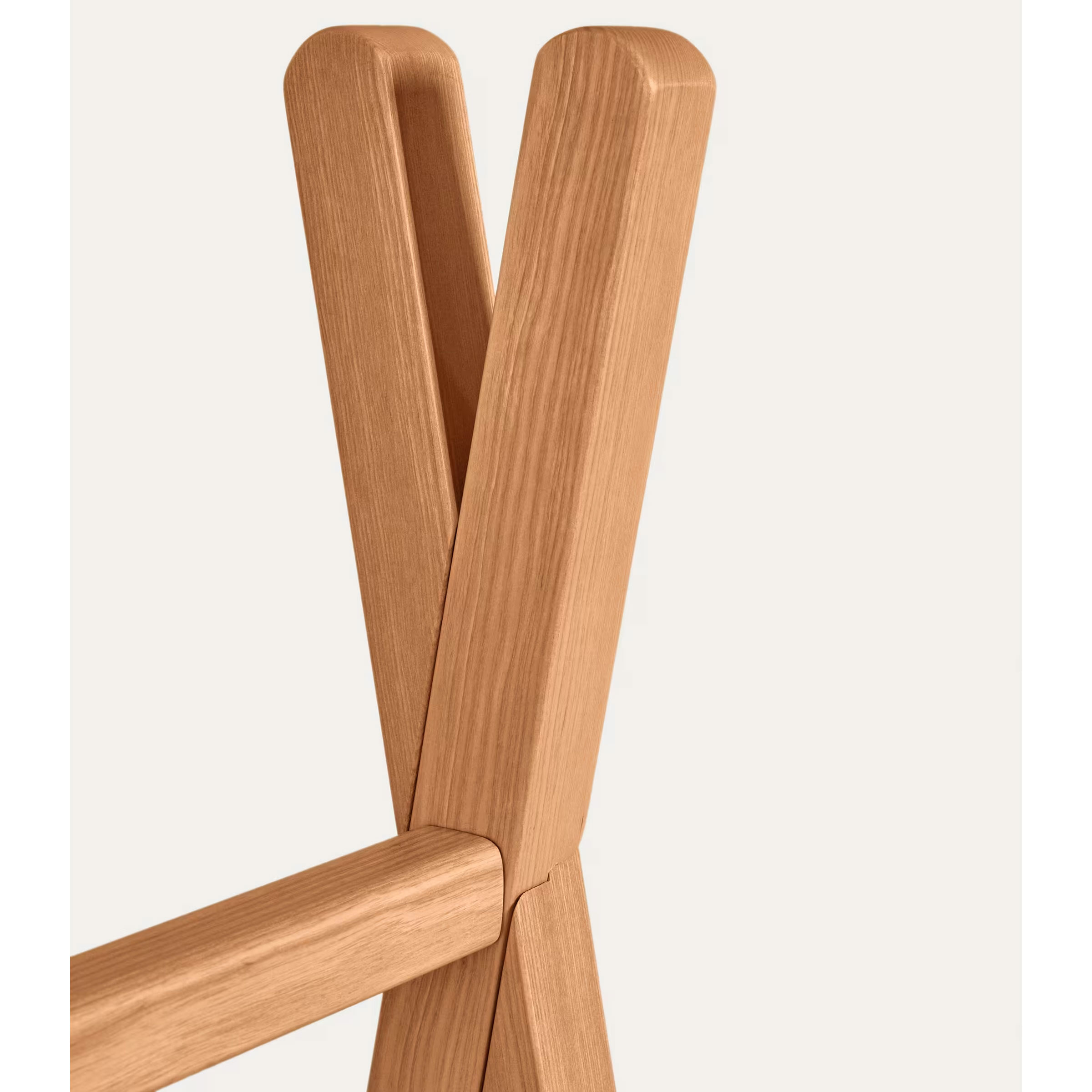 Kave Home Kledingrek 'Maralis', 100 x 50cm, kleur Naturel - Afbeelding 4