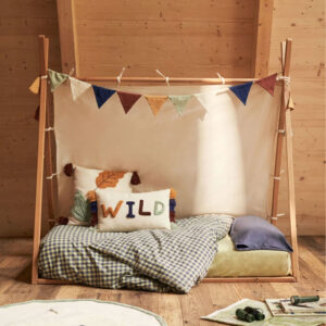 Kave Home Kinderbed 'Maralis', 70 x 140cm, kleur Naturel