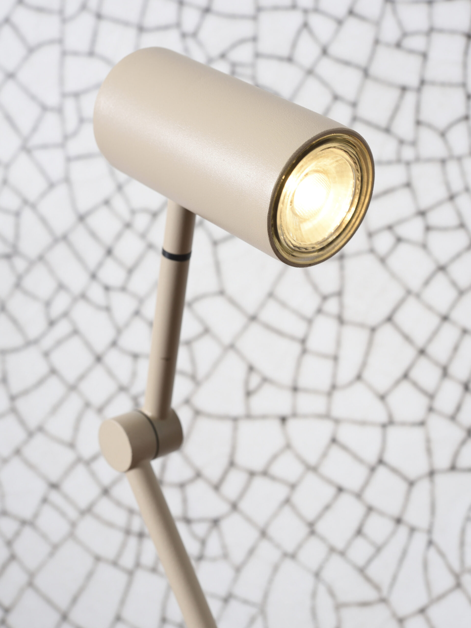 its about RoMi Tafellamp 'Montreux' 56cm, kleur Zand - Afbeelding 3