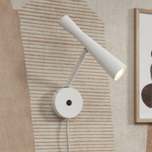 its about RoMi Wandlamp 'Bordeaux' kleur Wit