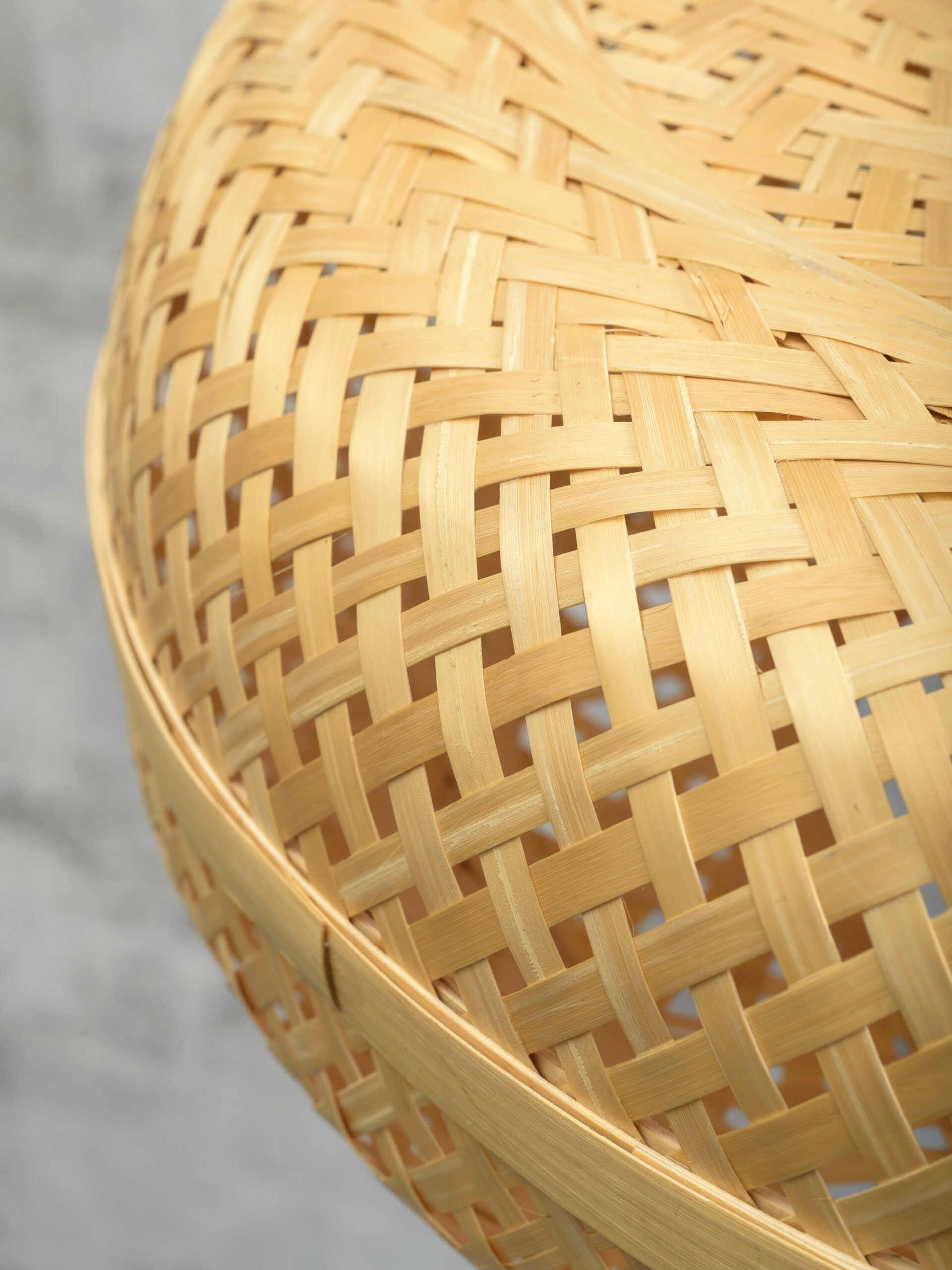 GOOD&MOJO Vloerlamp 'Palawan' Bamboe, 176cm, kleur Naturel - Afbeelding 4