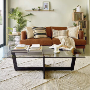 Kave Home Salontafel 'Plam', kleur Zwart