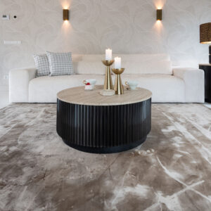 Richmond Ronde Salontafel 'Hampton' Travertin, 90cm