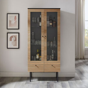 Artistiq Vitrinekast 'Shoua' 179 x 79cm