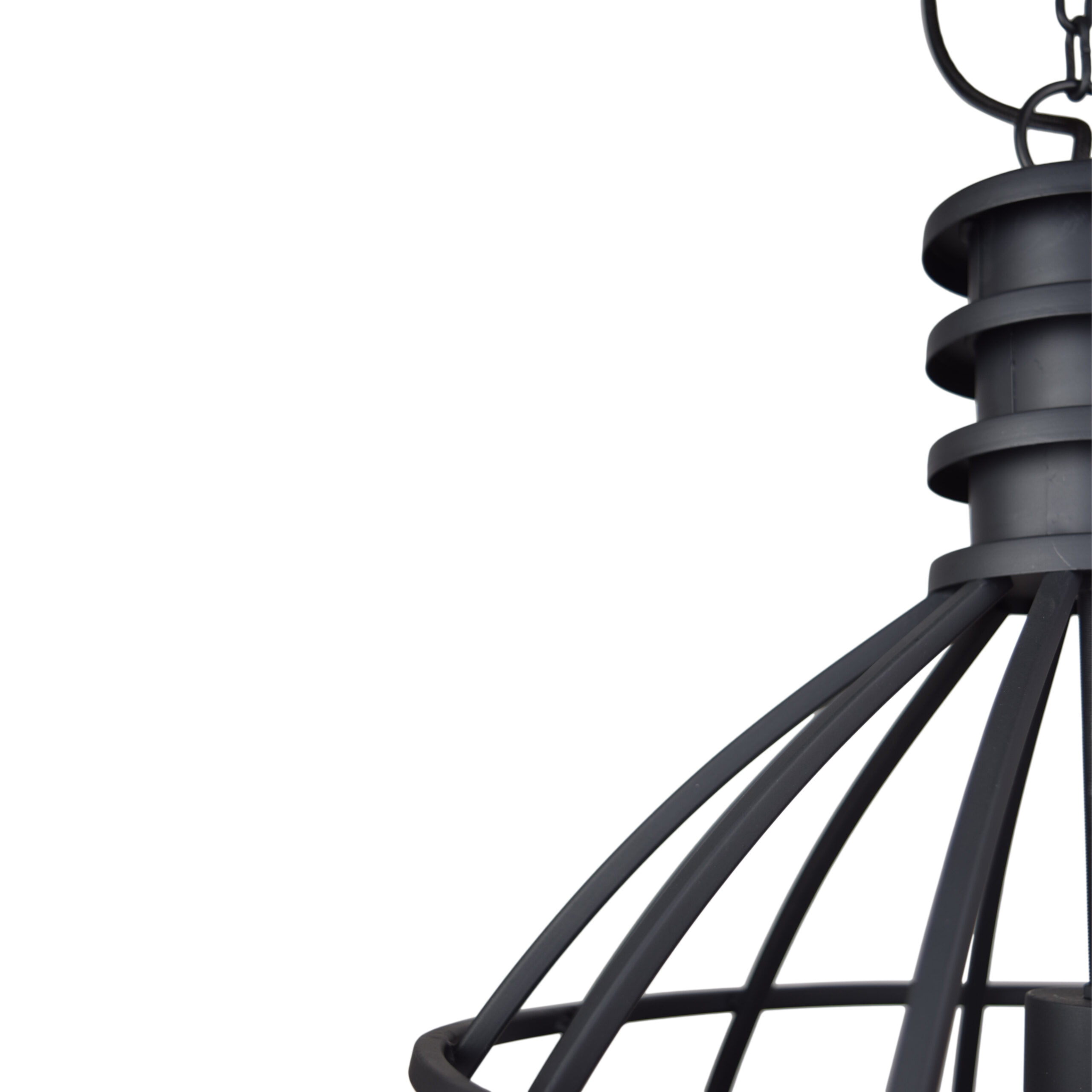 Urban Interiors hanglamp 'Tube' Ø50, kleur Vintage Black - Afbeelding 3