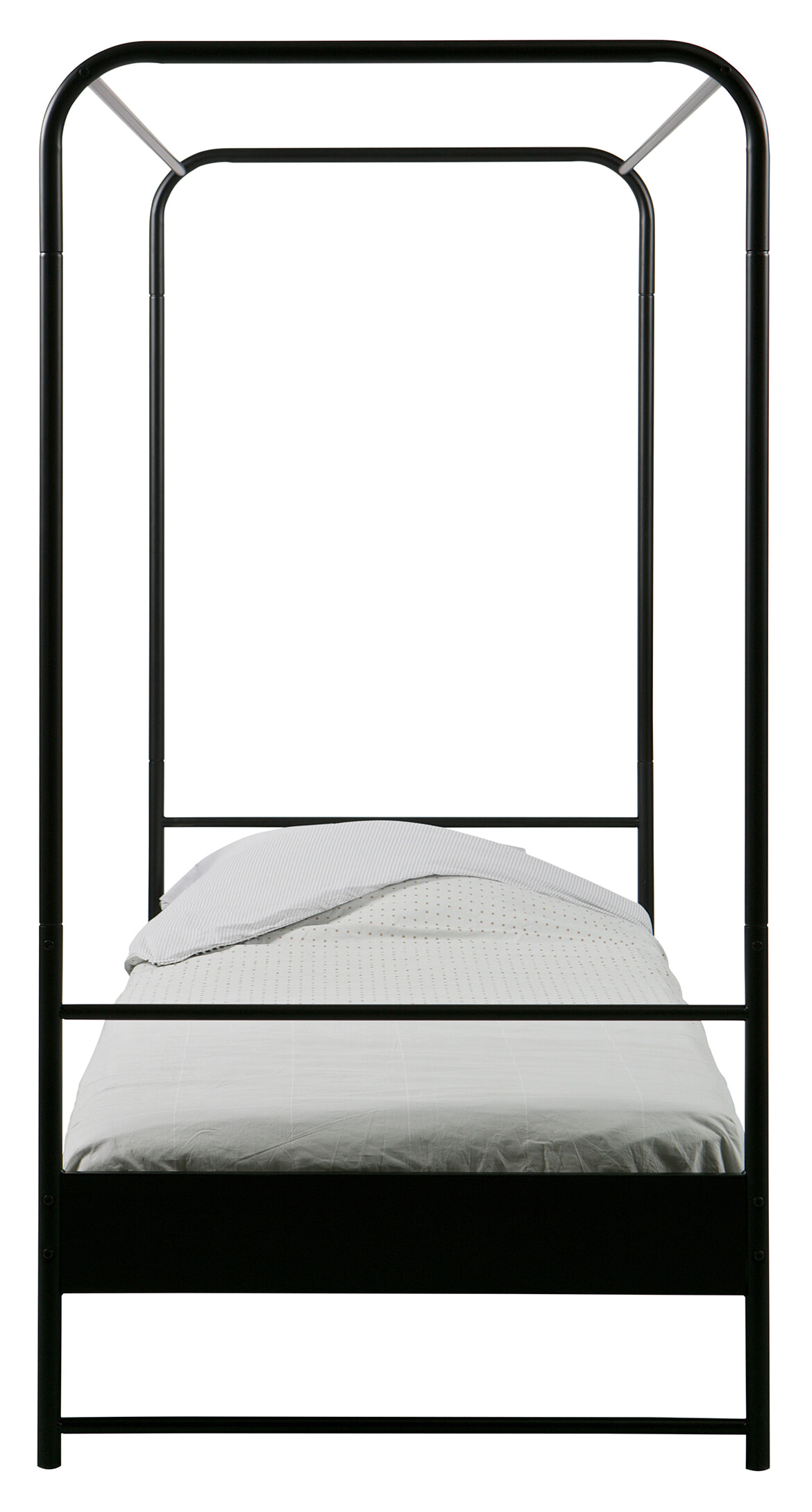 vtwonen Hemelbed 'Bunk' 90 x 200cm, kleur Zwart - Afbeelding 6
