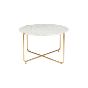 ZILT Salontafel 'Timpa' 70cm, wit marmer