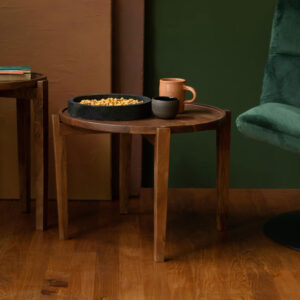 Dutchbone Salontafel 'Shane' Acaciahout, 59cm