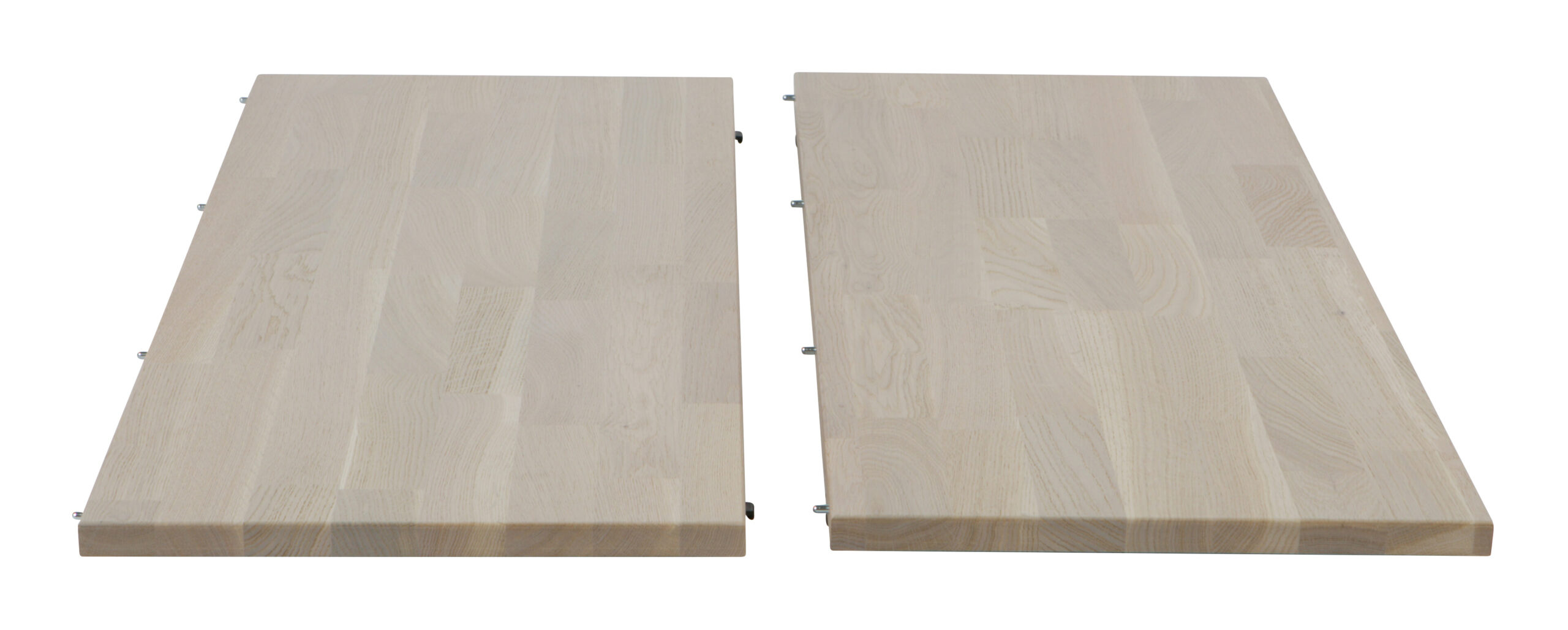 WOOOD Uitschuifbare Ronde Eettafel 'Lange Jan' 120 x 120-200cm, kleur Eiken - Afbeelding 4